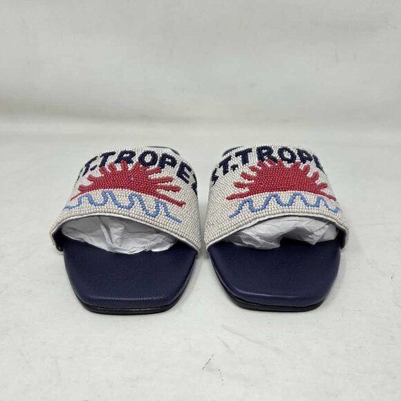 EU 37 (US 6-6.5) Maeve x Anthropologie The Fiona St. Tropez beaded slide sandals - Picture 5 of 11